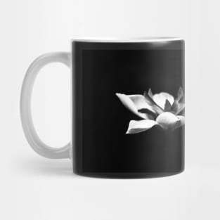 Black and White Flower Mug